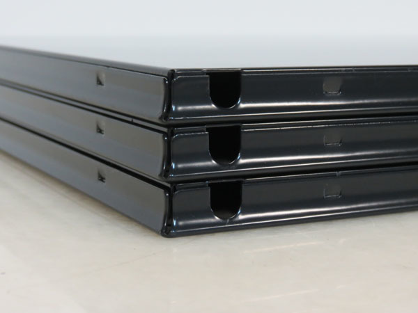 □USM Haller/ハラーシステム ドアパネル/735x335 ブラック/3枚セット