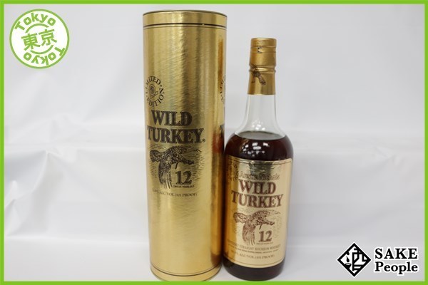 12年 ゴールドラベル ワイルドターキー WILD 750ml ターキー with the