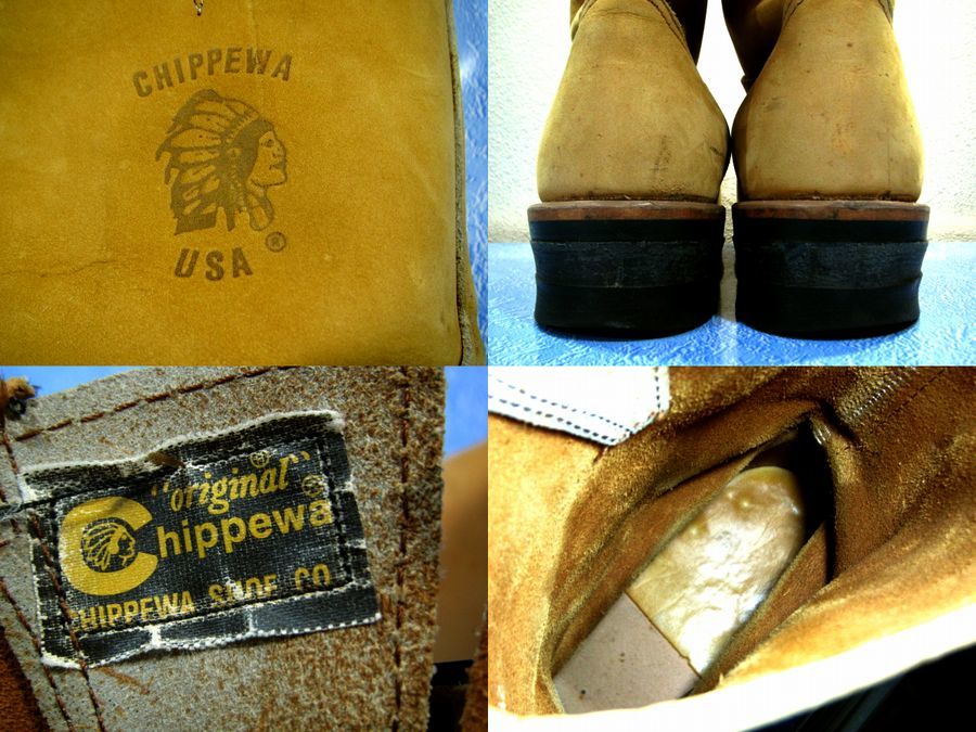 ☆CHIPPEWA☆チペワ ニトリルイエロープラグ エンジニアブーツ 27890