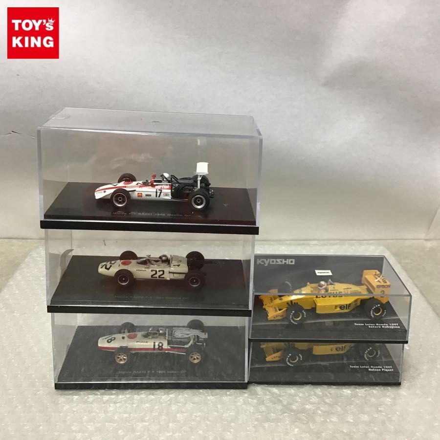 赤字超特価，限定セール 京商 他 ホンダ F-1 RA301 1968 メキシコGP Team Lotus Honda 100T 等 ミニカー(レーシングカー)｜売買されたオークション情報、yahooの商品情報をアーカイブ公開 - オークファン レーシングカー