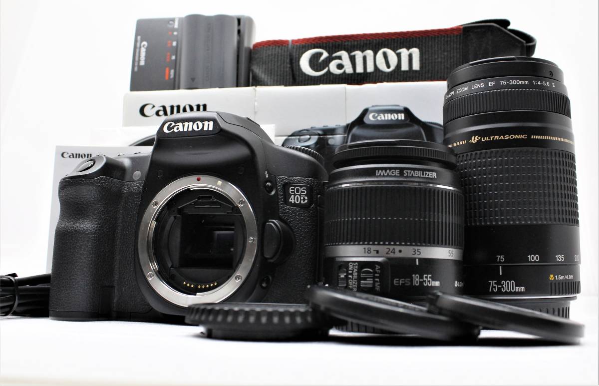 Canon EOS 40D デジタル一眼レフカメラ - Mark 5D by IV標準&望遠 