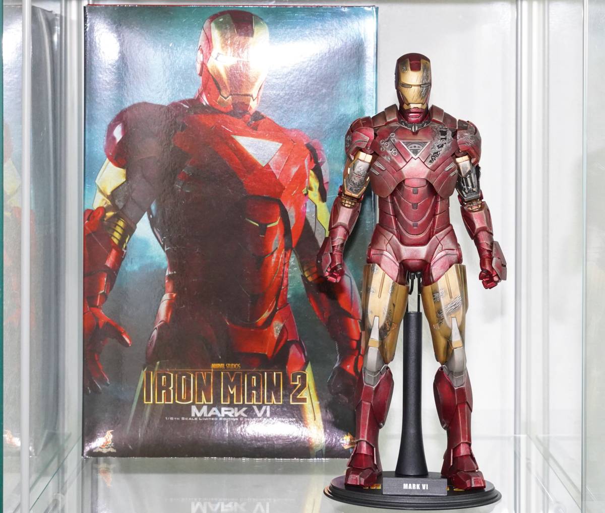 カスタム塗装 ホットトイズ HOTTOYS アイアンマン マーク6 神商品