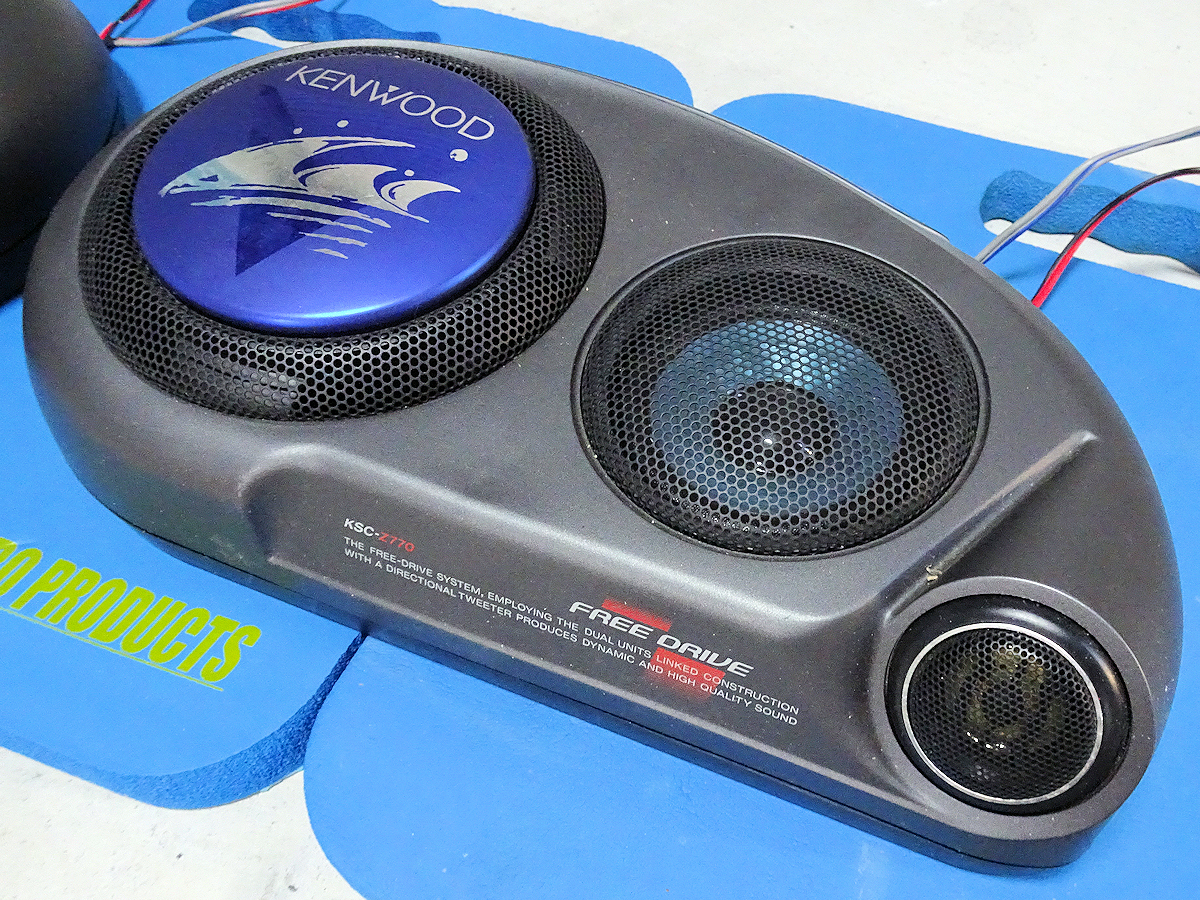 KENWOOD ケンウッド KSC-Z77 ボックススピーカー イルミネーション