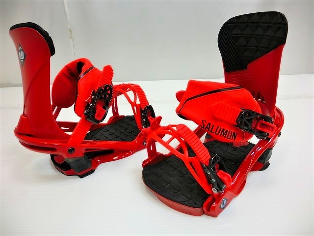 Salomon ALIBI Red ビンディング Mサイズ ◇SALOMON/サロモン◇ALIBI スノーボード バインディング Mサイズ 赤