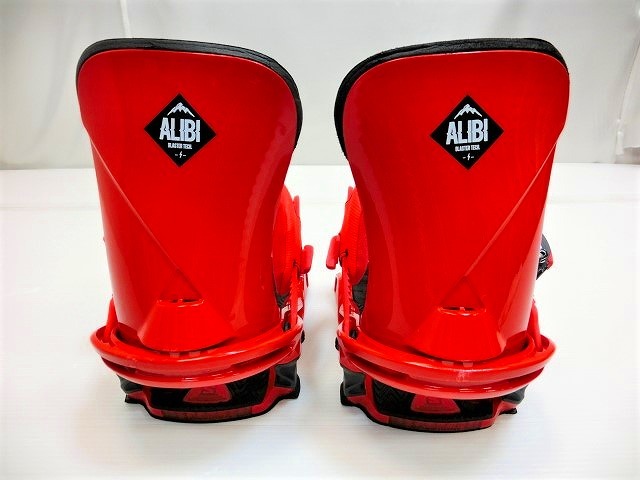 ◇SALOMON/サロモン◇ALIBI スノーボード バインディング Mサイズ 赤
