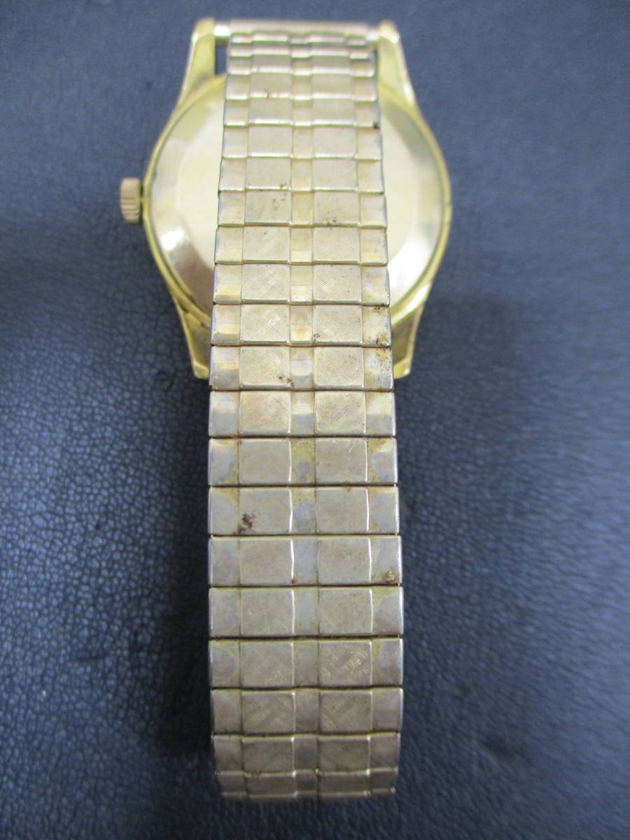 26105 SEIKO CROWN セイコー クラウン 全アラビア数字文字盤 手巻 J14091 DIASHOCK 21JEWELS 稼動確認済