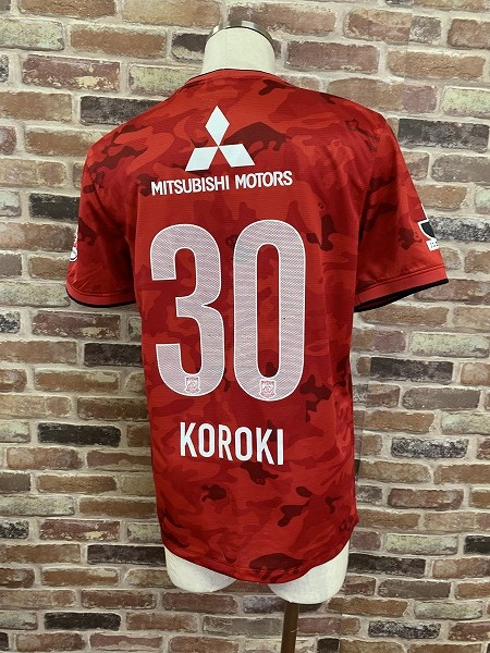 〇NIKE×浦和レッズ☆30番KOROKIサッカー用メンズユニフォーム M 【中古