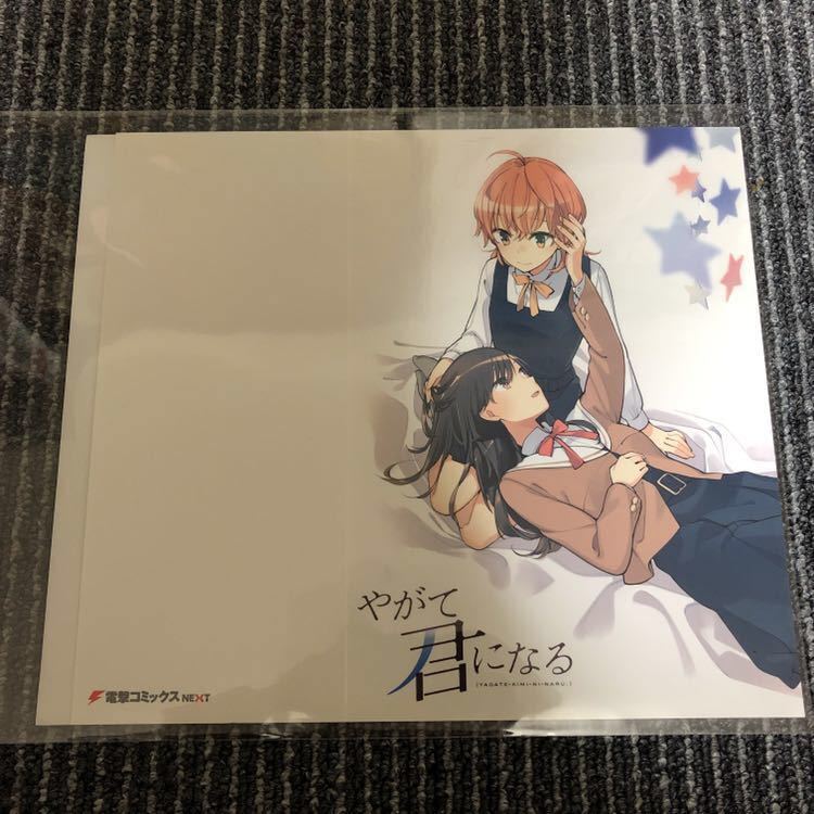 【激レア】　やがて君になる　仲谷鳰　ブックカバー　特典限定品　百合　漫画　希少 やがて君になる 仲谷鳰 ブックカバー
