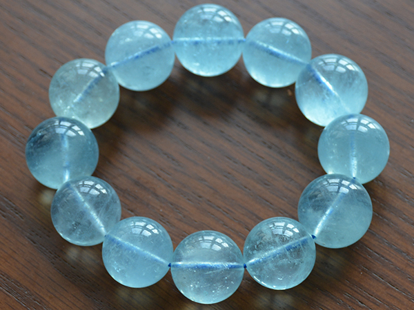 全国無料，SALE HL2640 天然石 20Aアクアマリン ブレス18-19mm(クリスタル、水晶)｜売買されたオークション情報、yahooの商品情報をアーカイブ公開 - オークファン カラーストーン