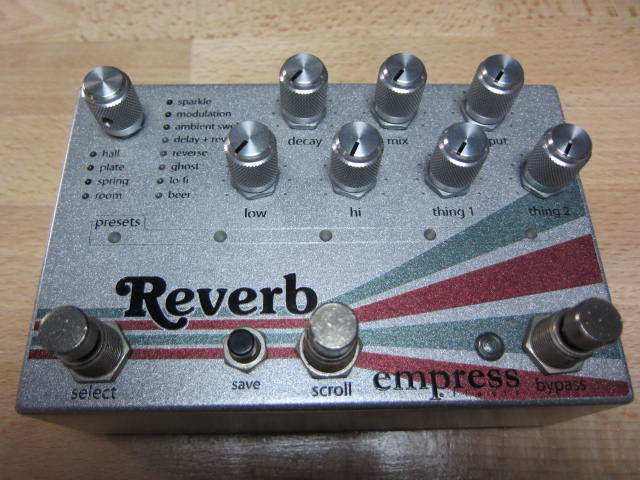 Empress Effects Reverb – Inc - | TALK United Pedal Effect TONES
