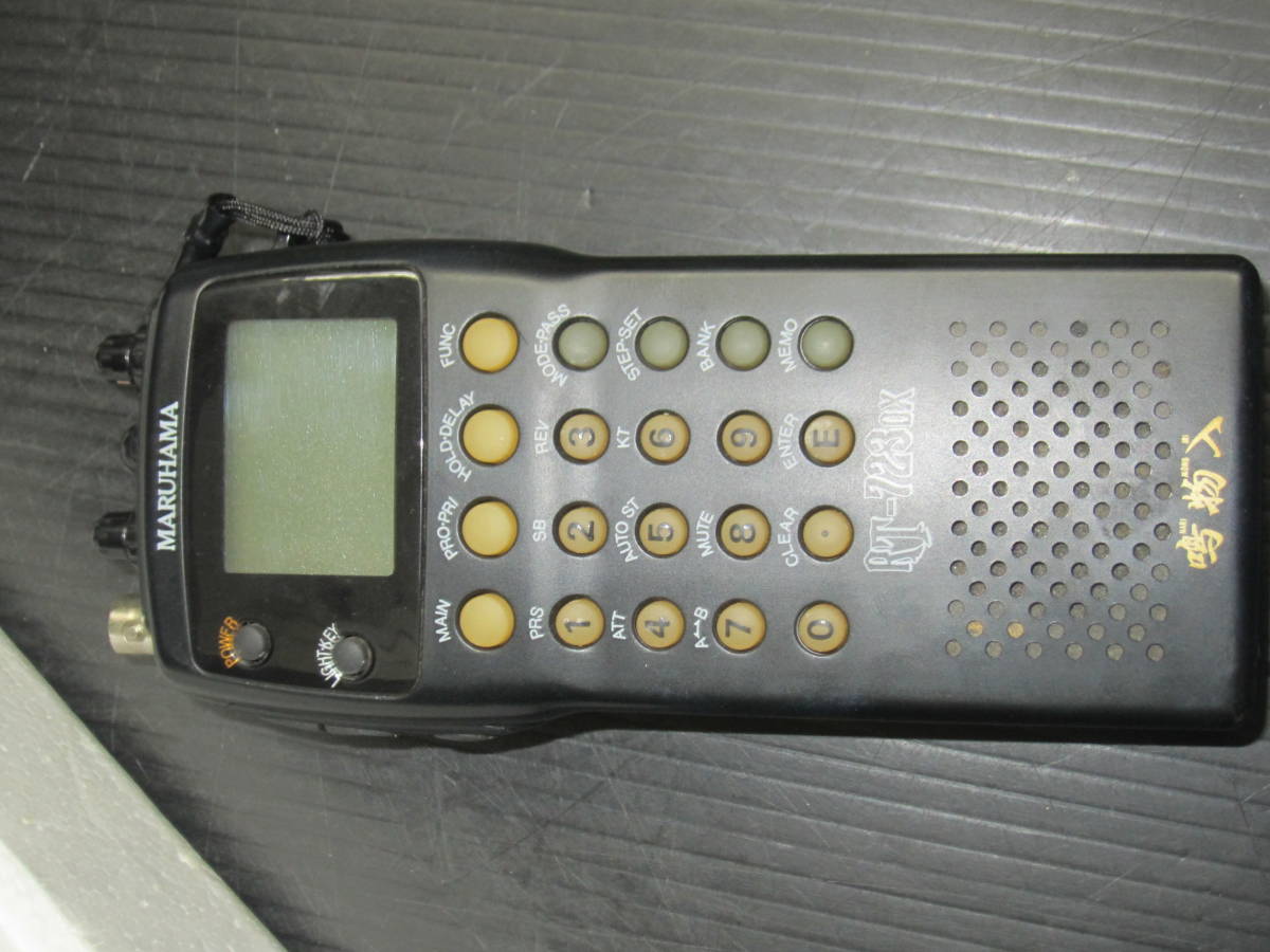 K6B弐○MARUHAMA 鳴物入 FM/AM オールバンド スキャニングレシーバー