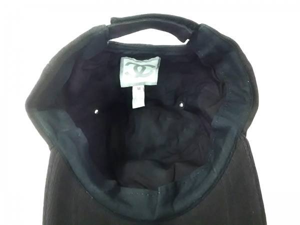 シャネル キャップ スポーツライン コットン 帽子 サイズ M (管FG68