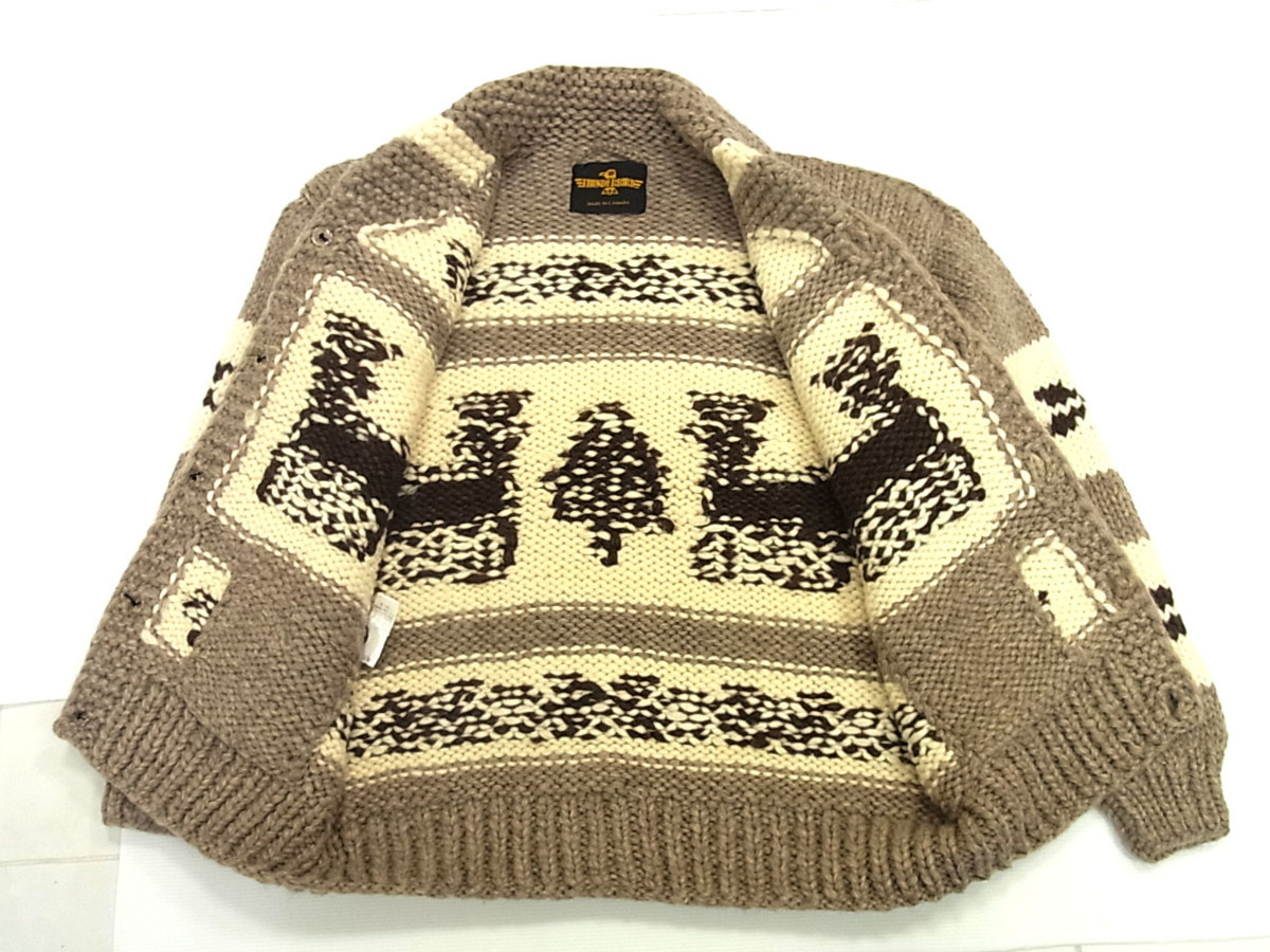 ◎美品◎カナダ製 サンダーバード カウチンセータージャケット 