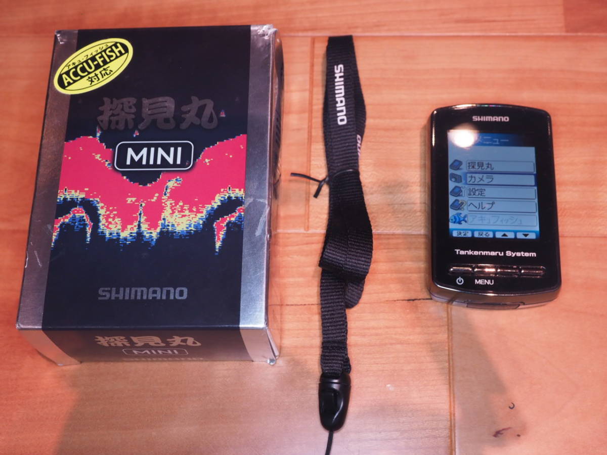 シマノ SHIMANO | 探見丸 探検丸CV 魚群探知機 魚探 MINI PLAYS 0