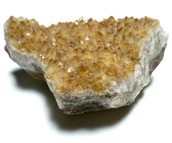 天然石の置物 在庫処分 シトリン原石クラスター 置石(置物)｜売買され