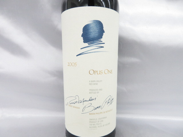 未開栓】OPUS ONE オーパスワン 2005 赤 ワイン 750ml 14% 10379602