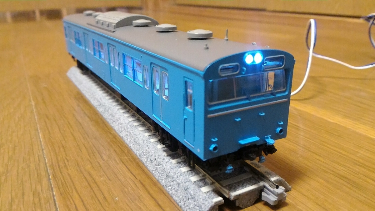 天賞堂　103系　高運転台ATC スカイブルー Yahoo!オークション 103系 天賞堂 スカイブルー TOMIXで楽しむ103系高