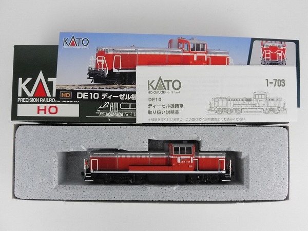 1-29＊HOゲージ・KATO・1-703・DE10・鉄道模型／1両（kaaj） DE10 HO