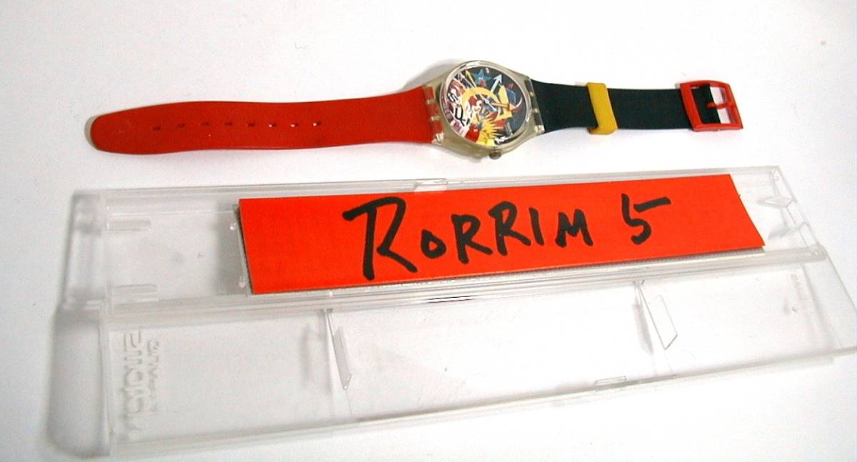 横尾忠則 RORRIM 0 スウォッチ ロリム5 | SWATCH GZ107 アート 