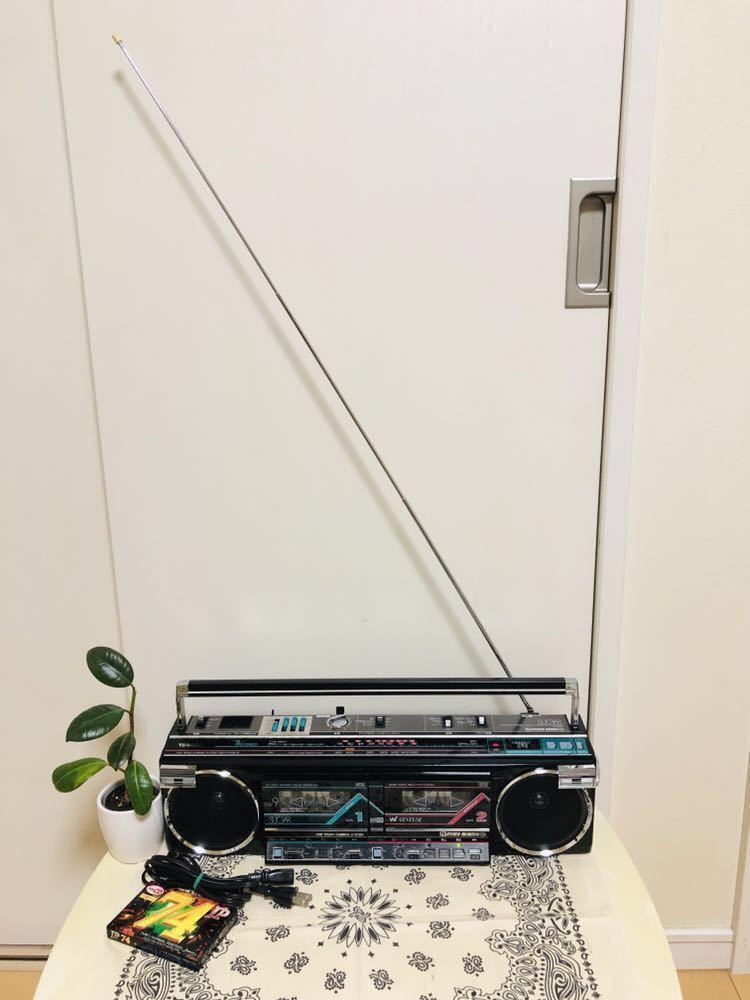 東芝SUGAR RT-SW9中古美品 人気の黒！Wでリバース機、高音質 整備済