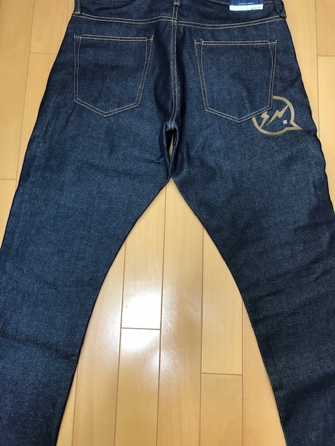 DENIM BY VANQUISH x fragment リジッドデニム size34(W34～)｜売買 