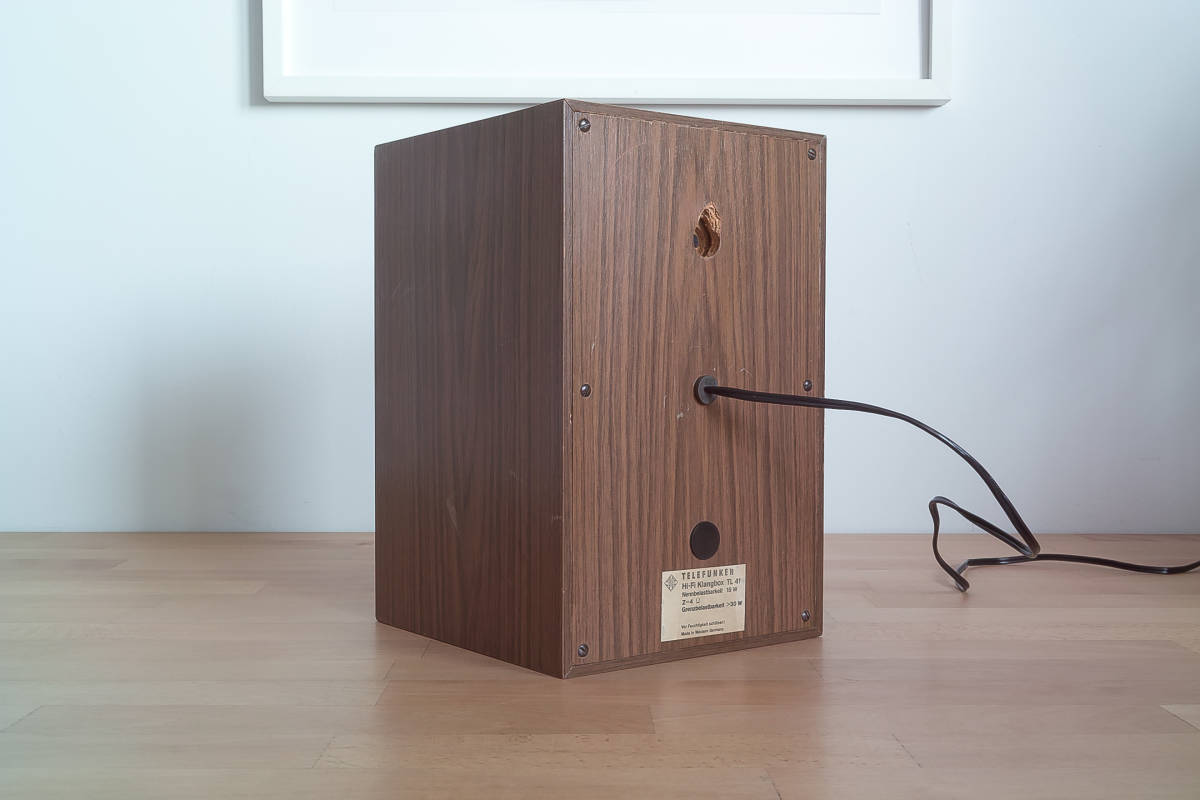 TELEFUNKEN TL41 スピーカー ペア 西ドイツ製 Hi-Fi 商品の説明