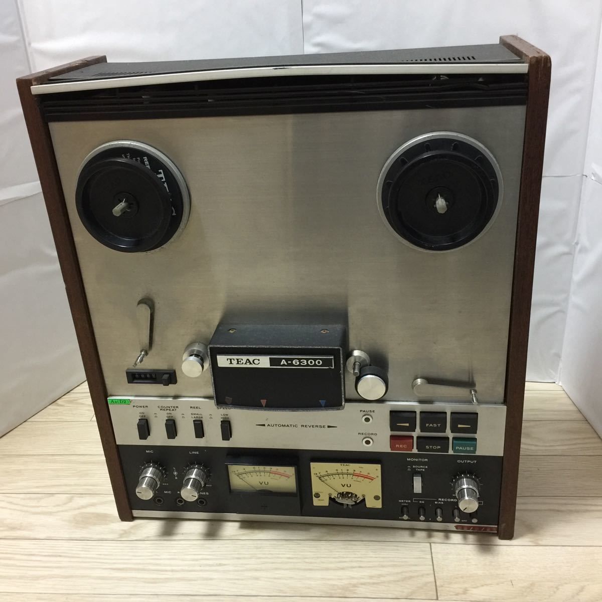 オープンリールデッキ TEAC A-6300 ティアック MKII TDKリール付
