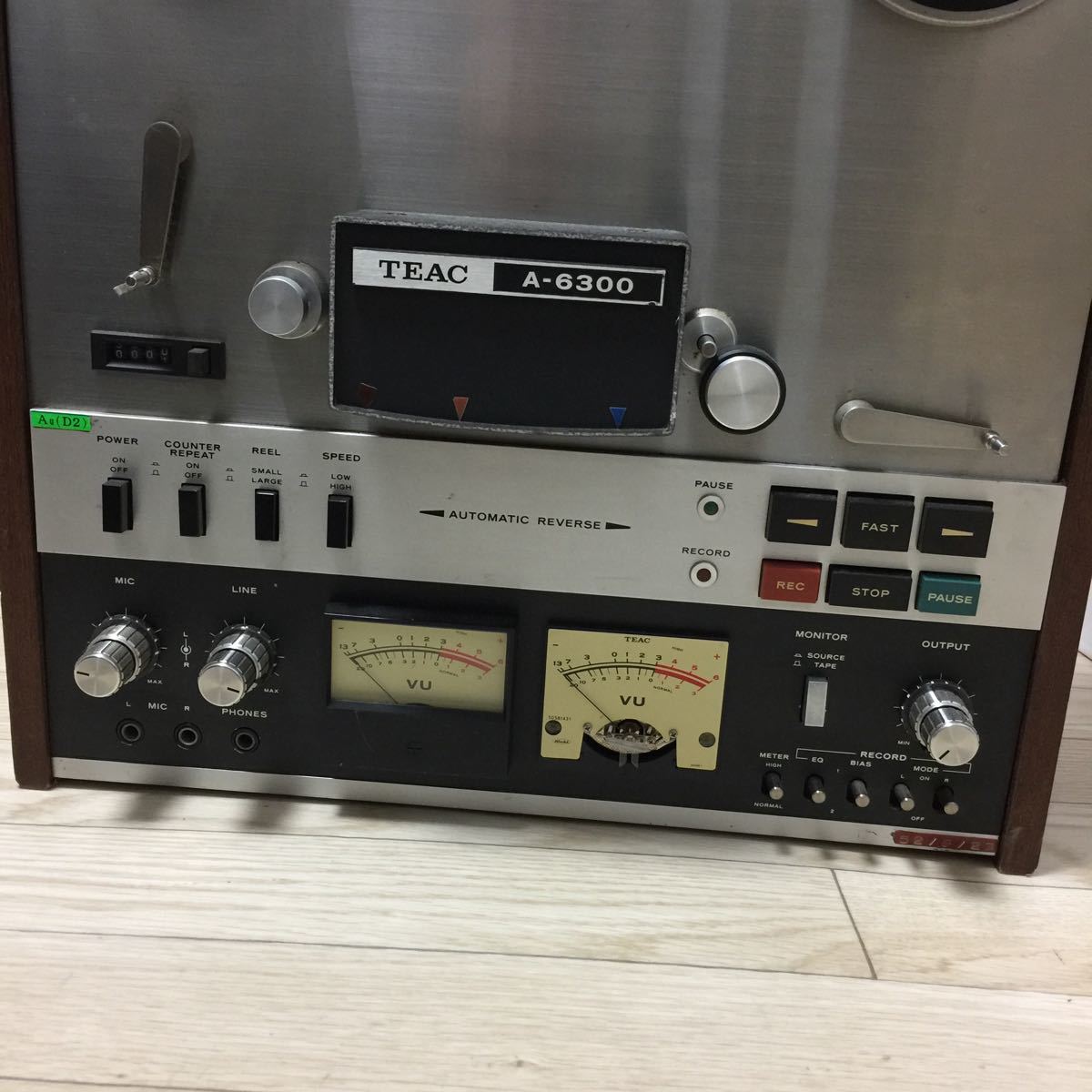 オープンリールデッキ TEAC A-6300 ティアック MKII TDKリール付
