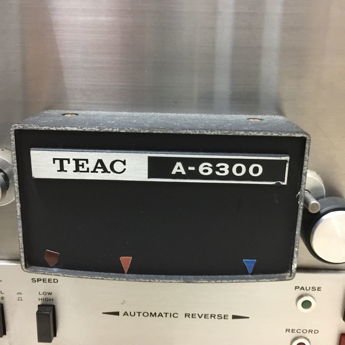 オープンリールデッキ TEAC A-6300 ティアック MKII TDKリール付 オープンリールデッキ TEAC A-6300 ティアック MKII TDKリール付