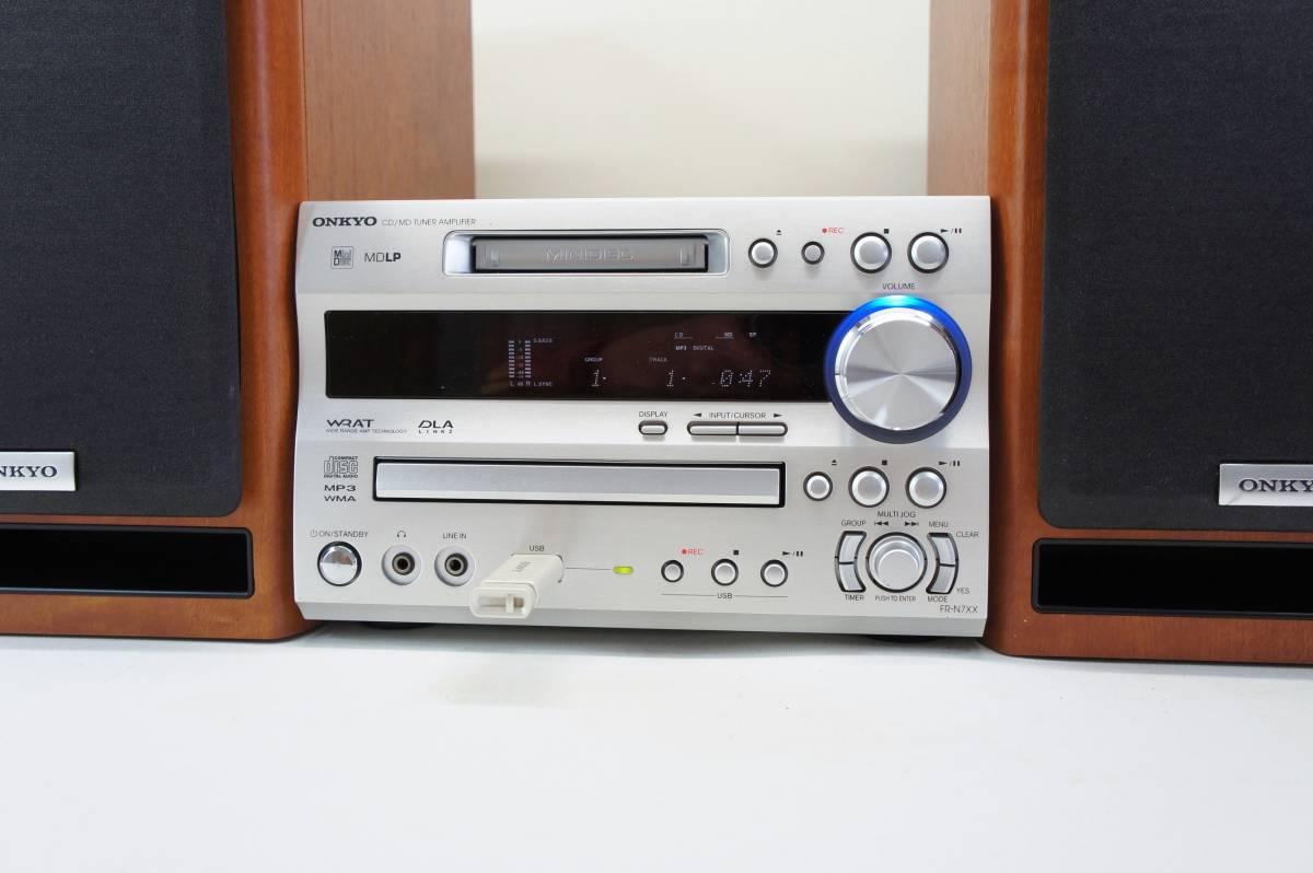 ONKYO USB端子付属 CD⁄MD チューナコンポ コンポ X-N7XX FR-N7XX CD⁄