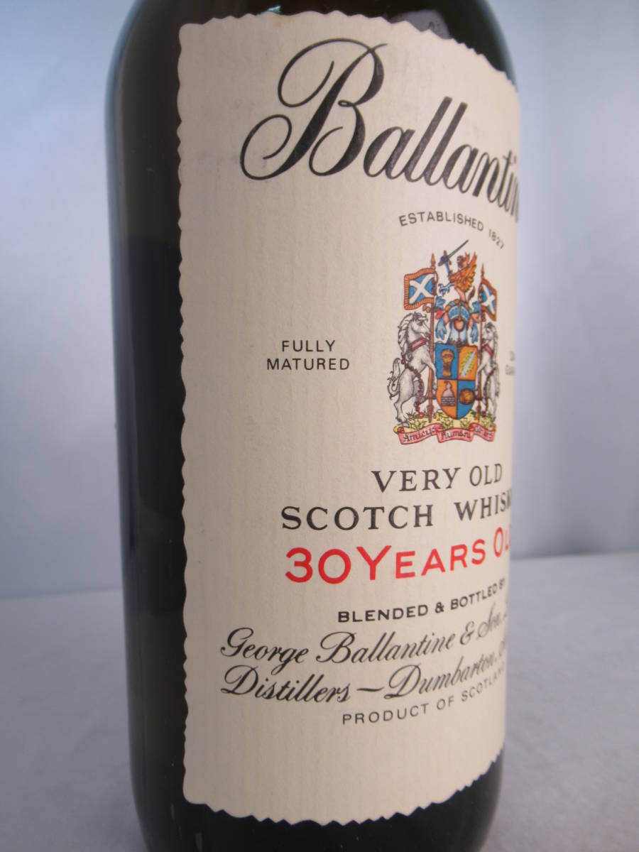 Ballantine's 30 YEARS OLD VERY OLD バランタイン 30年 ベリー