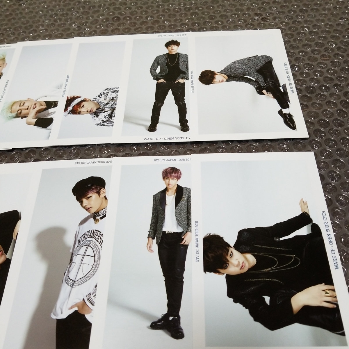 防弾少年団 BTS フォトカード WAKE UP OPEN YOUR EYES 1st JAPAN TOUR