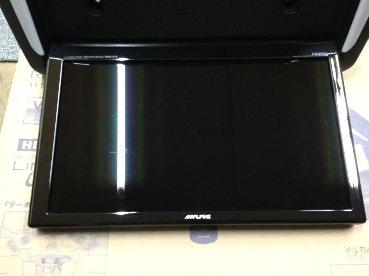 ALPINE アルパイン PXH11X-R-B 11.5型 WXGA フリップダウンモニター D