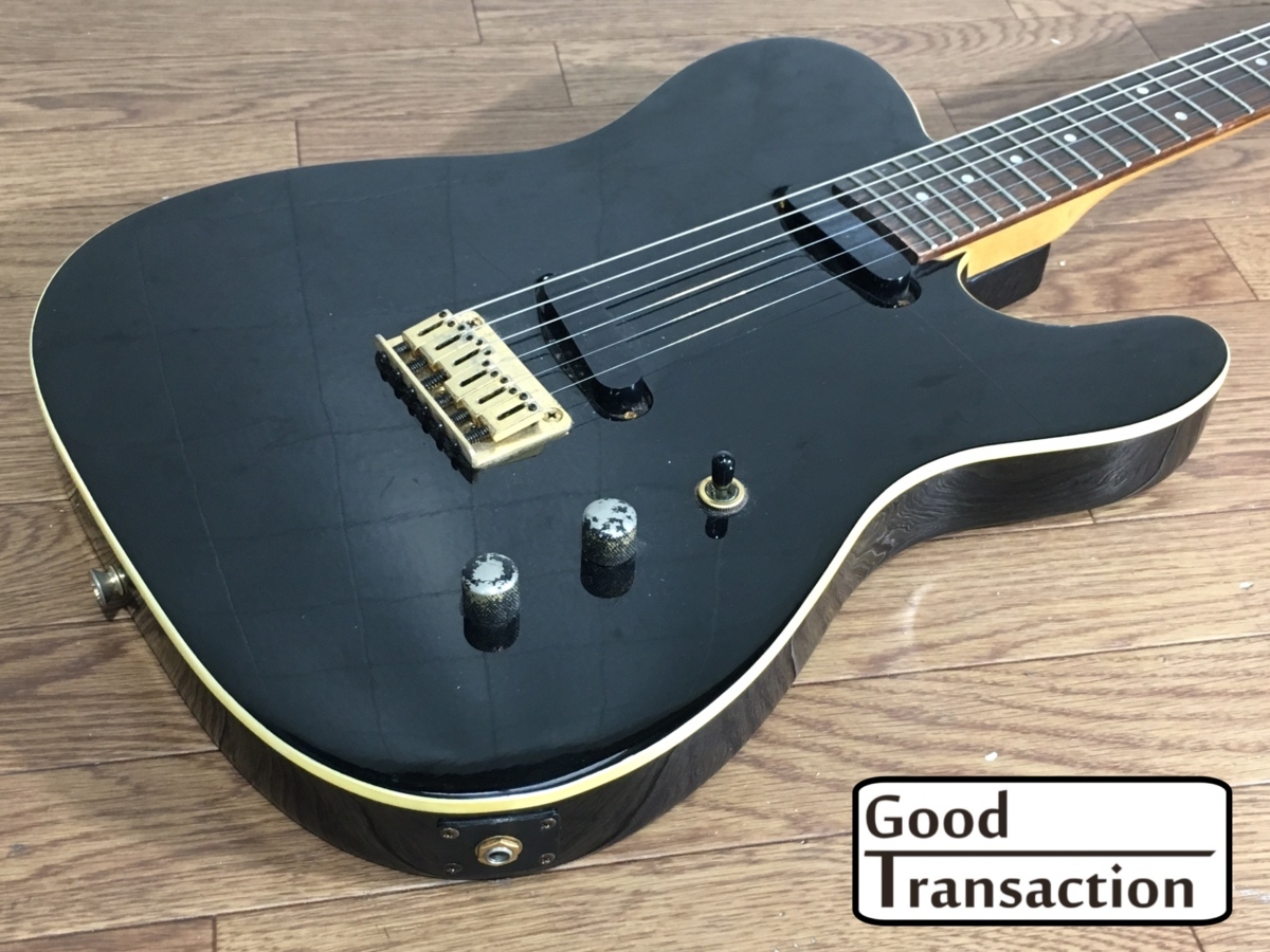 金ロゴ FERNANDES SFR-512 ストラトゴールドパーツ仕様 アーム付 金