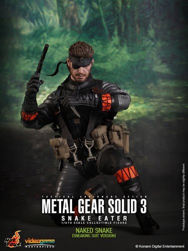 クリアランス買蔵 ★ビデオゲーム・マスターピース メタルギア ソリッド3 スネークイーター ネイキッド・スネーク スニーキング・スーツ 【未開封】 [3-923]
