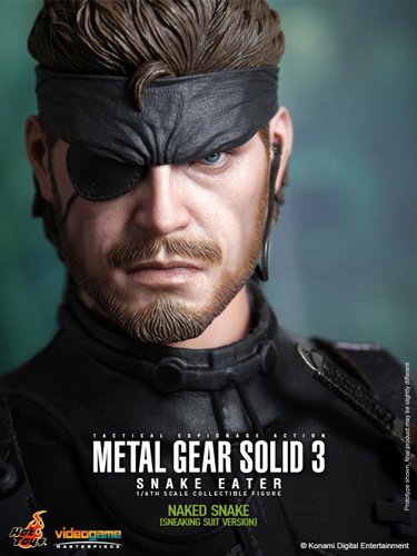 クリアランス買蔵 ★ビデオゲーム・マスターピース メタルギア ソリッド3 スネークイーター ネイキッド・スネーク スニーキング・スーツ 【未開封】 [3-923]