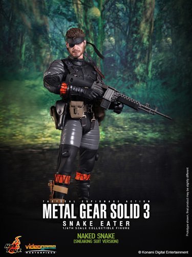 ★ビデオゲーム・マスターピース メタルギア ソリッド3 スネークイーター ネイキッド・スネーク スニーキング・スーツ 【未開封】 [3-923]