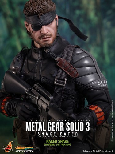 クリアランス買蔵 ★ビデオゲーム・マスターピース メタルギア ソリッド3 スネークイーター ネイキッド・スネーク スニーキング・スーツ 【未開封】 [3-923]