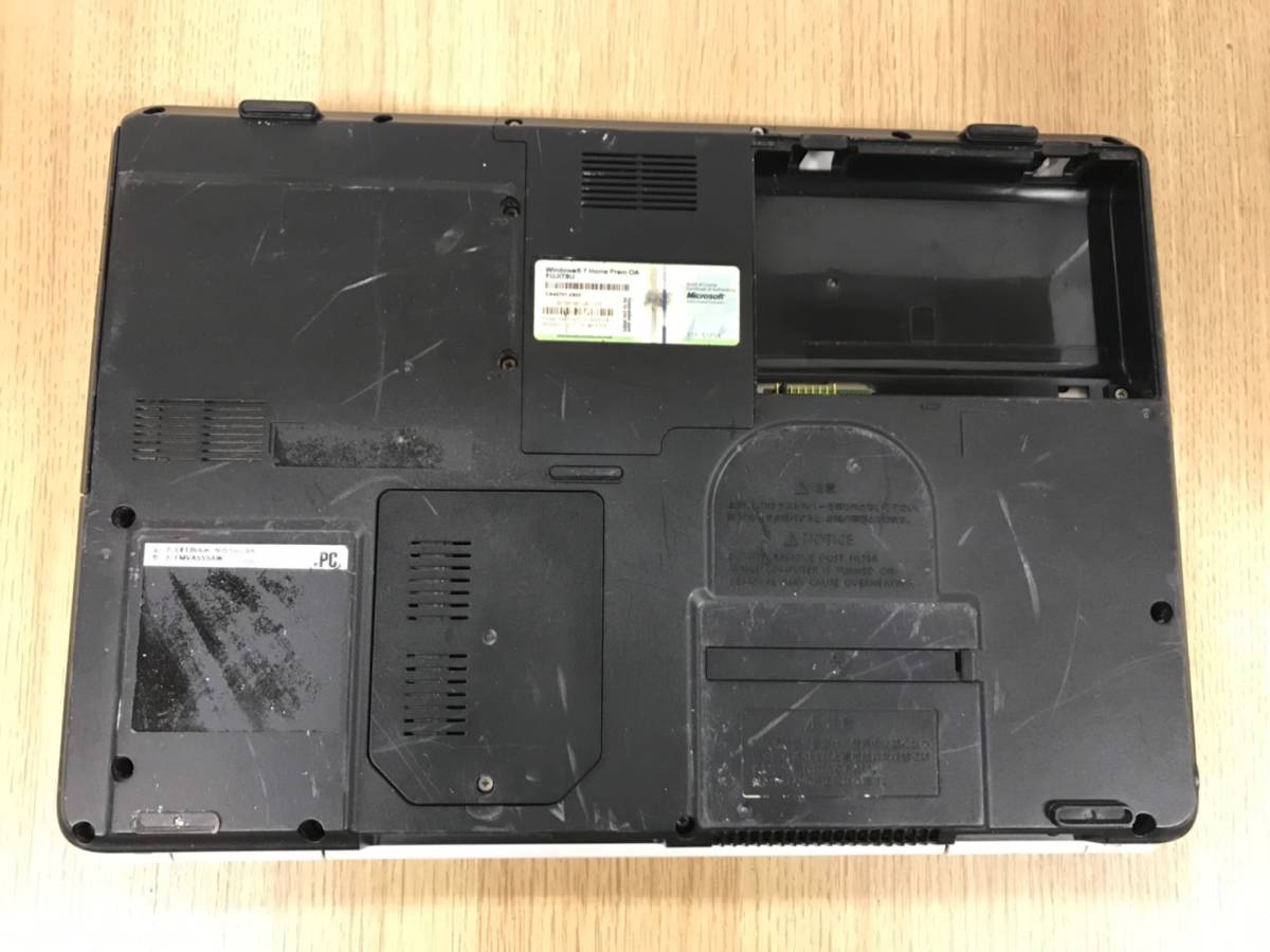 (P03B10)【ジャンク品】 Corei5 FUJITSU LIFEBOOK AH550/5A
