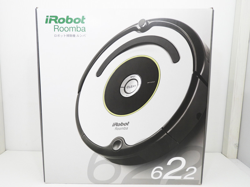 098A601] 未使用品 iRobot ロボット掃除機 ルンバ 622 ホワイト