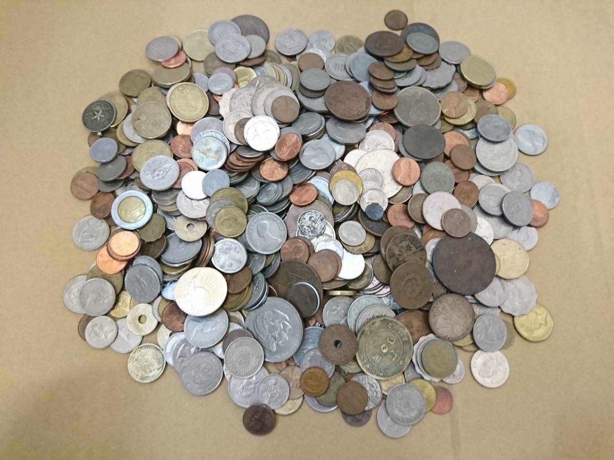 【HOT，人気SALE】 124A 外国銭 硬貨おまとめ 3.4kg以上(アジア)｜売買されたオークション情報、yahooの商品情報をアーカイブ公開 - オークファン アジア