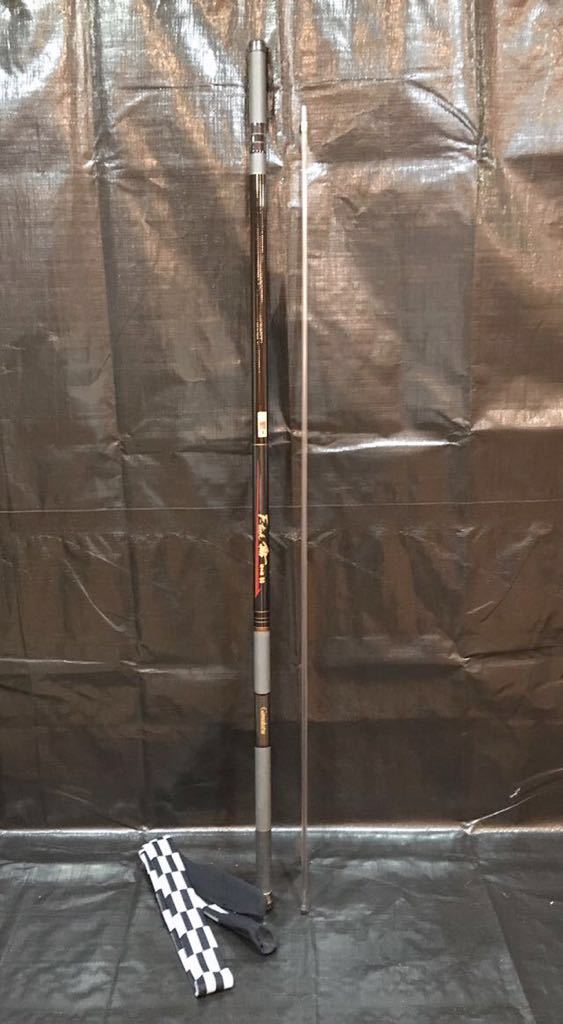 e 必見！ 中古品 F-tech 鮎 硬中硬 90 Gamakatsu がまかつ 釣竿 ！ 1円