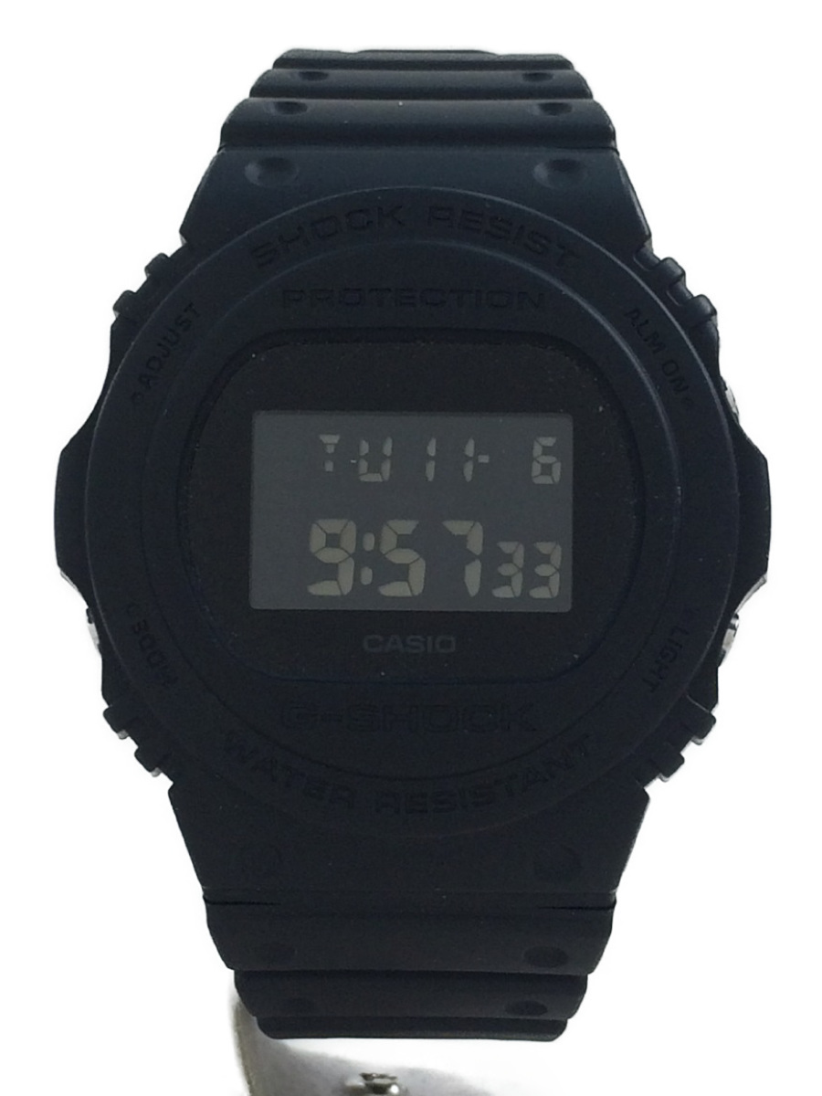 CASIO◆クォーツ腕時計/デジタル/ラバー/DW-5750E-1BDR