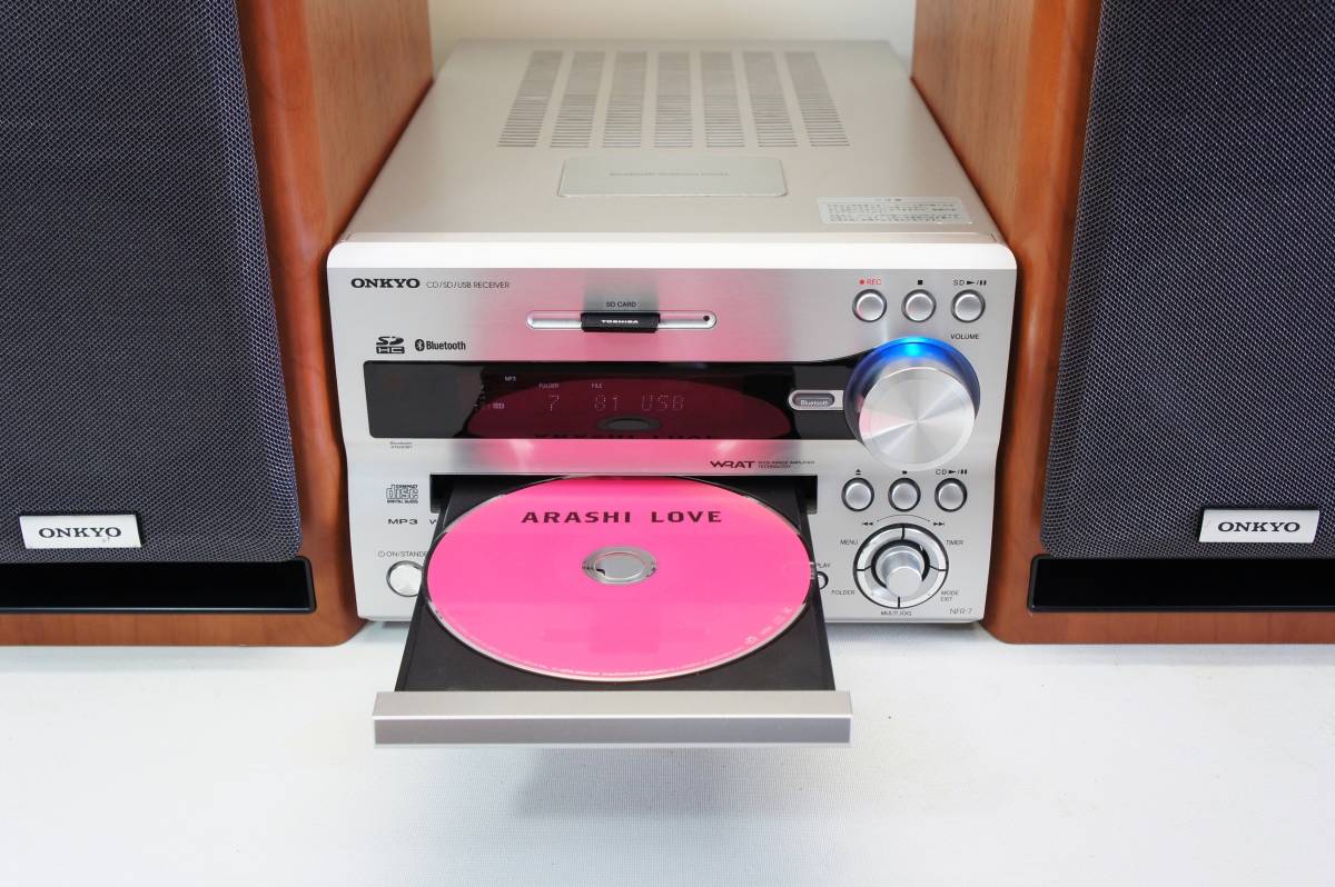 ONKYO Bluetooth搭載 公式通販 CD⁄SD⁄USBレシーバーNFR-7TX Bluetooth 