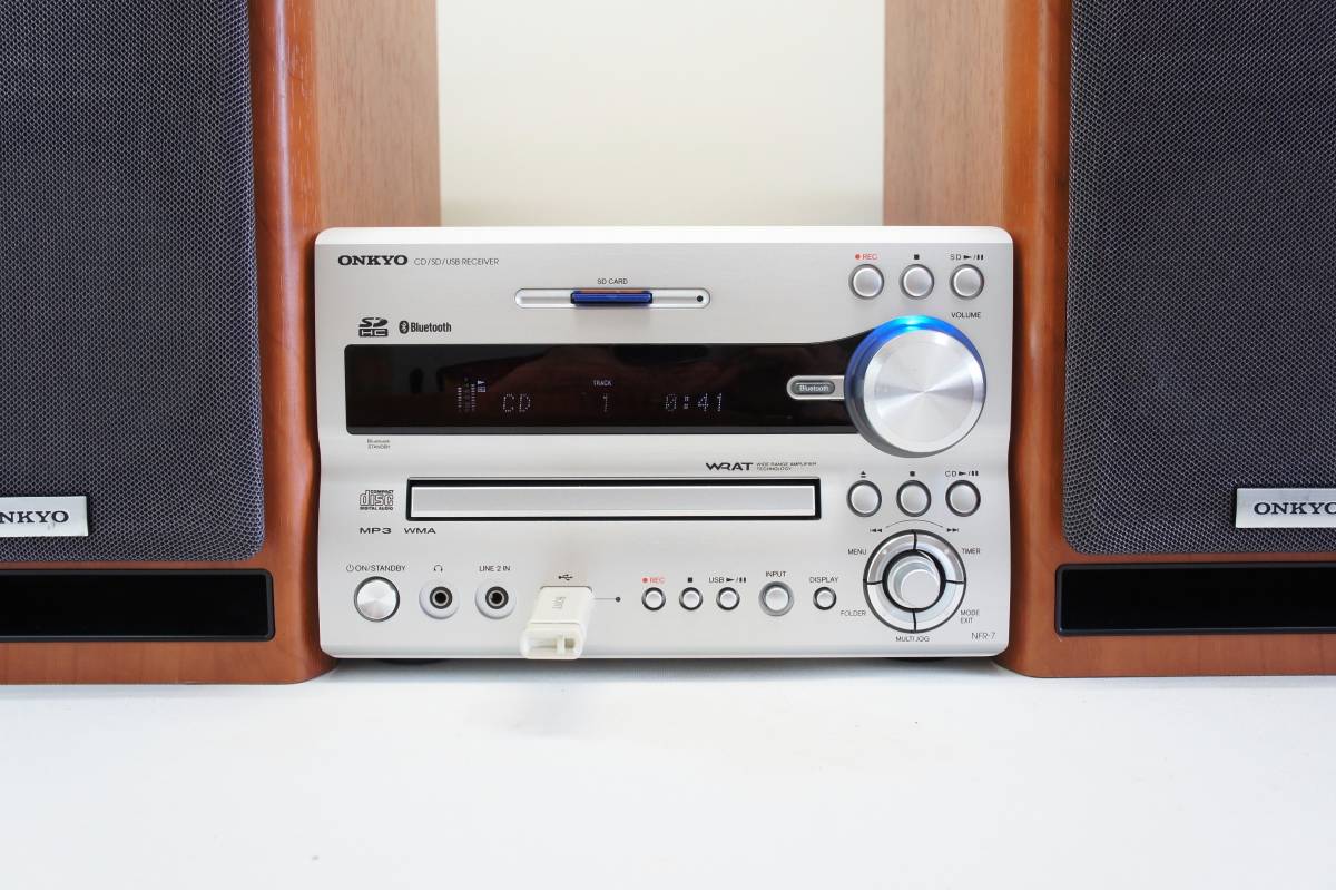 ONKYO Bluetooth搭載 公式通販 CD⁄SD⁄USBレシーバーNFR-7TX Bluetooth 