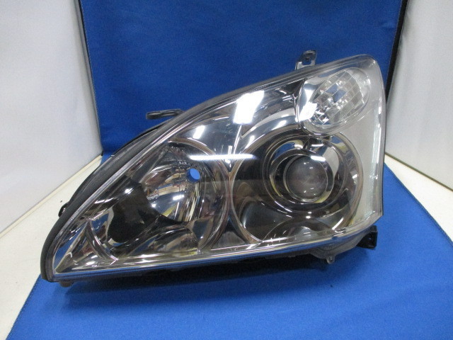 トヨタ　ハリアー　ACU30/GSU30/MCU30/MHU38　後期　左ライト/左ヘッドライト　HID　純正　AFS　KOITO　48-34　クローム　511123
