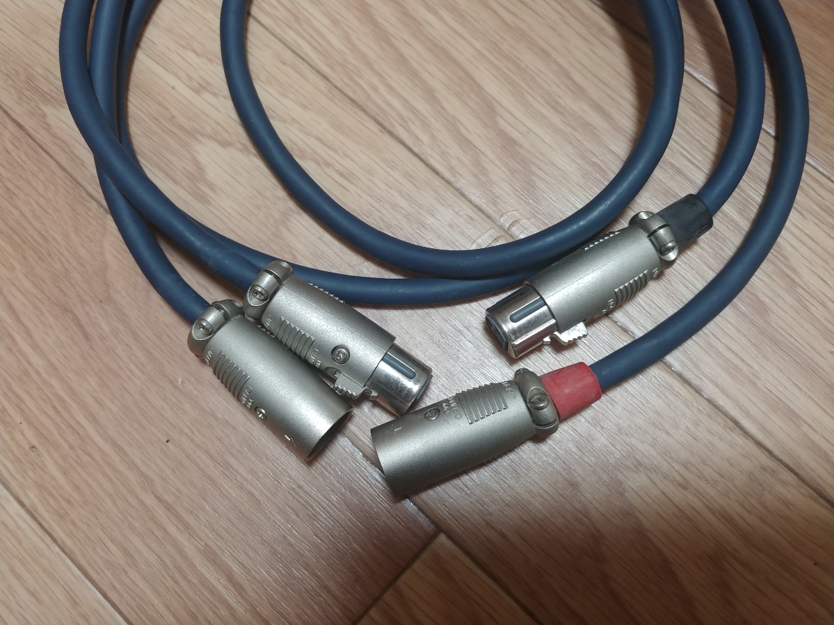 即決 accuphase XLRケーブル 1m ペア 【公式通販】