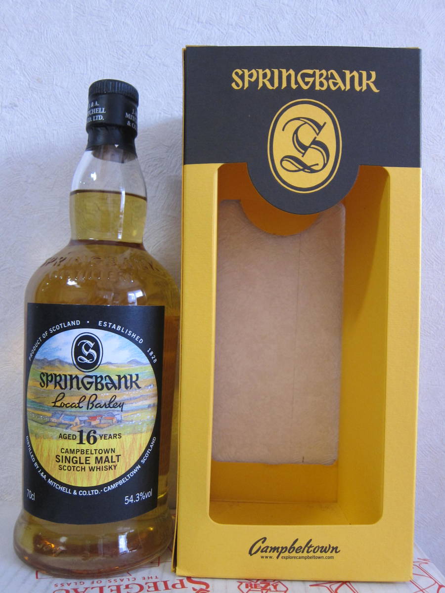 スプリングバンク ローカルバーレイ 16年 700ml 54.3% 0 - ザ