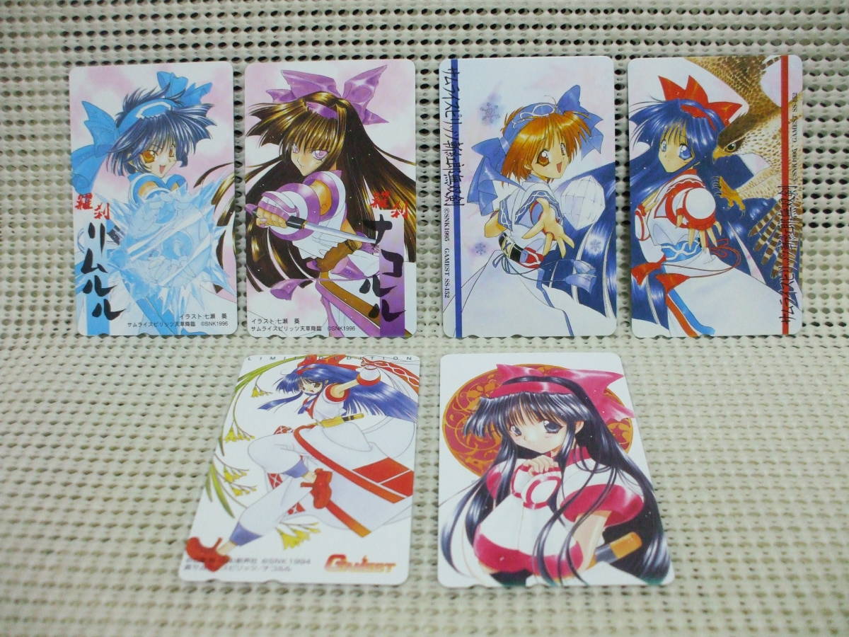 七瀬葵 ナコルル サムライスピリッツ ポスター 等身大 イラスト集 