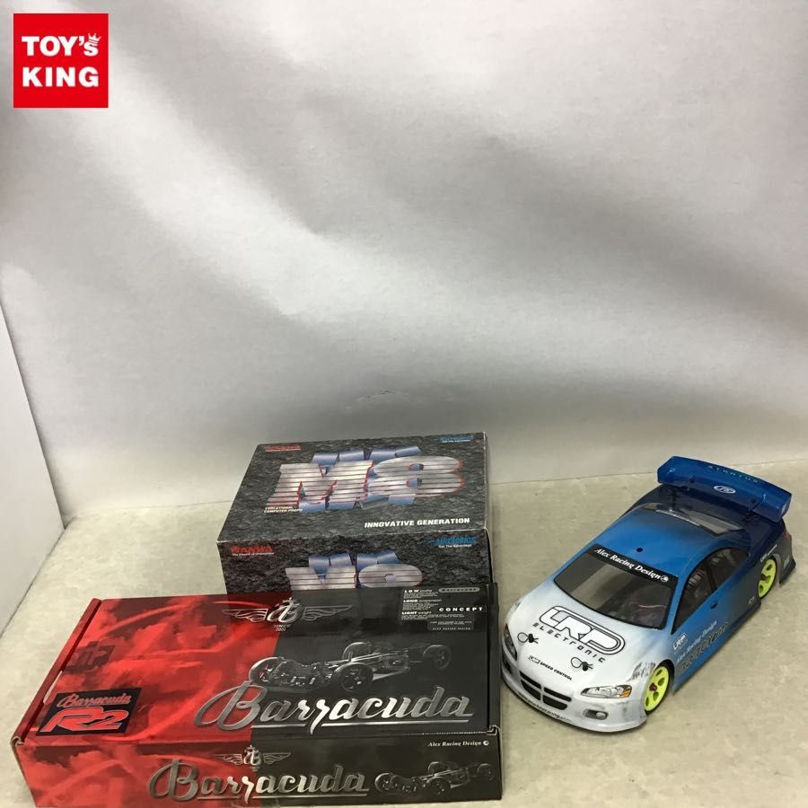 アレックス他 バラクーダR2 レッド シャーシ、M-8 プロポ等 / RCカー